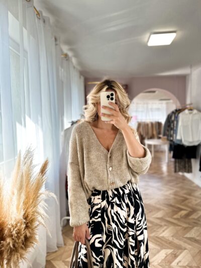 Sweter Monica beżowy