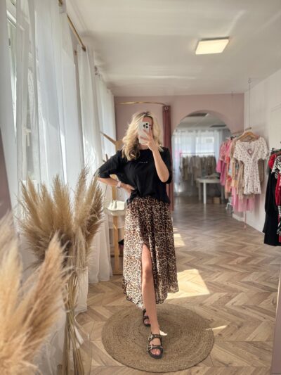 SPÓDNICA SABINA - PANTERKA