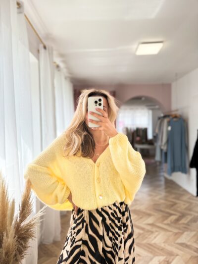 SWETER MONICA ŻÓŁTY