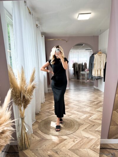 SUKIENKA EMMA - CZARNA