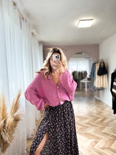 SWETER MONICA RÓŻOWY