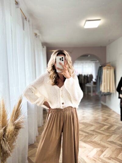 SWETER MONICA ŚMIETANKOWY